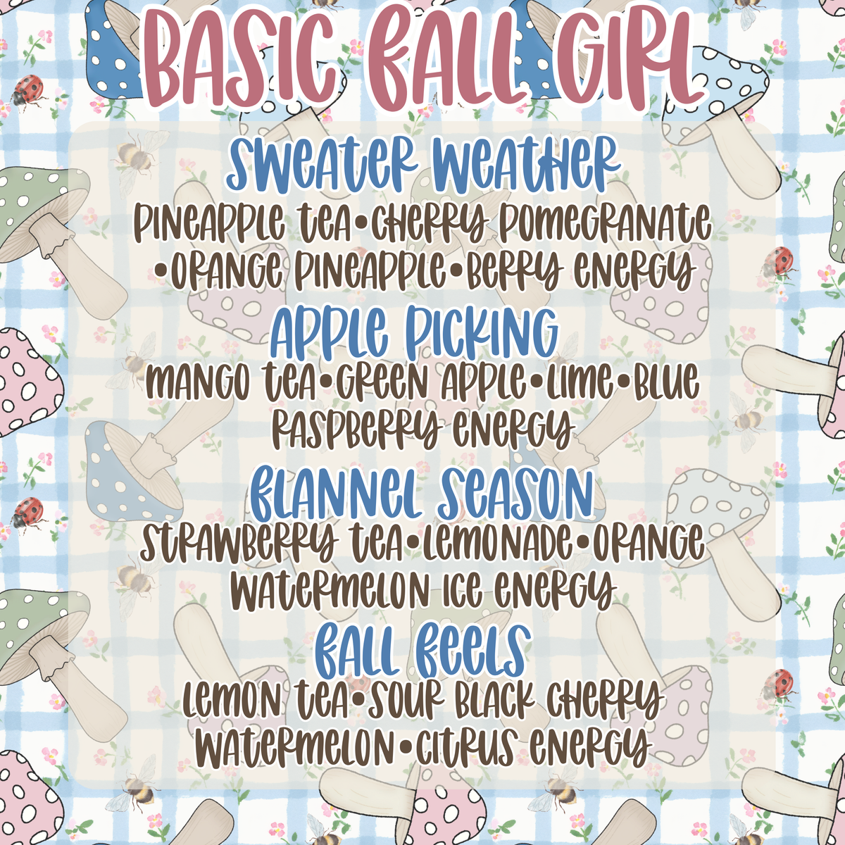 Basic Fall Girl