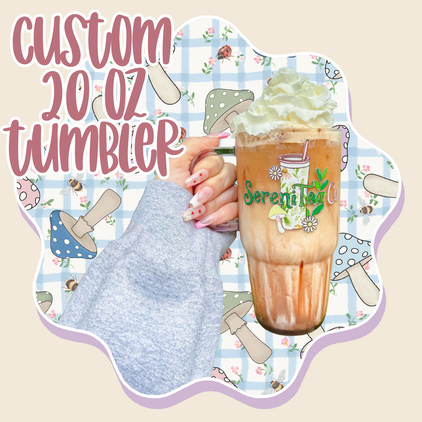 Custom 20oz Acrylic Tumbler