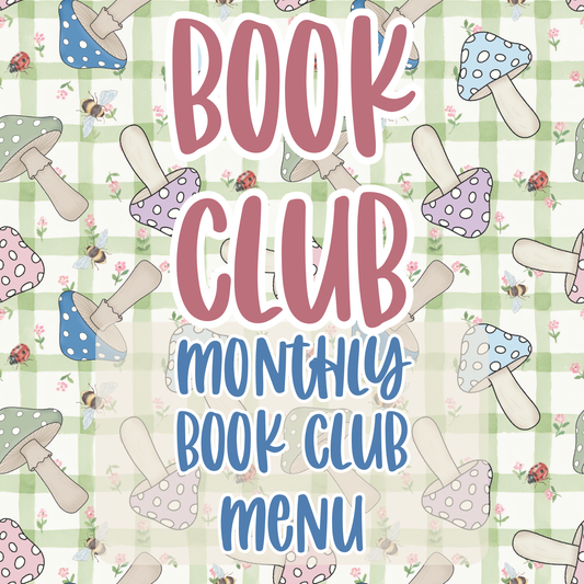 Exclusive Menu For Book Club Members