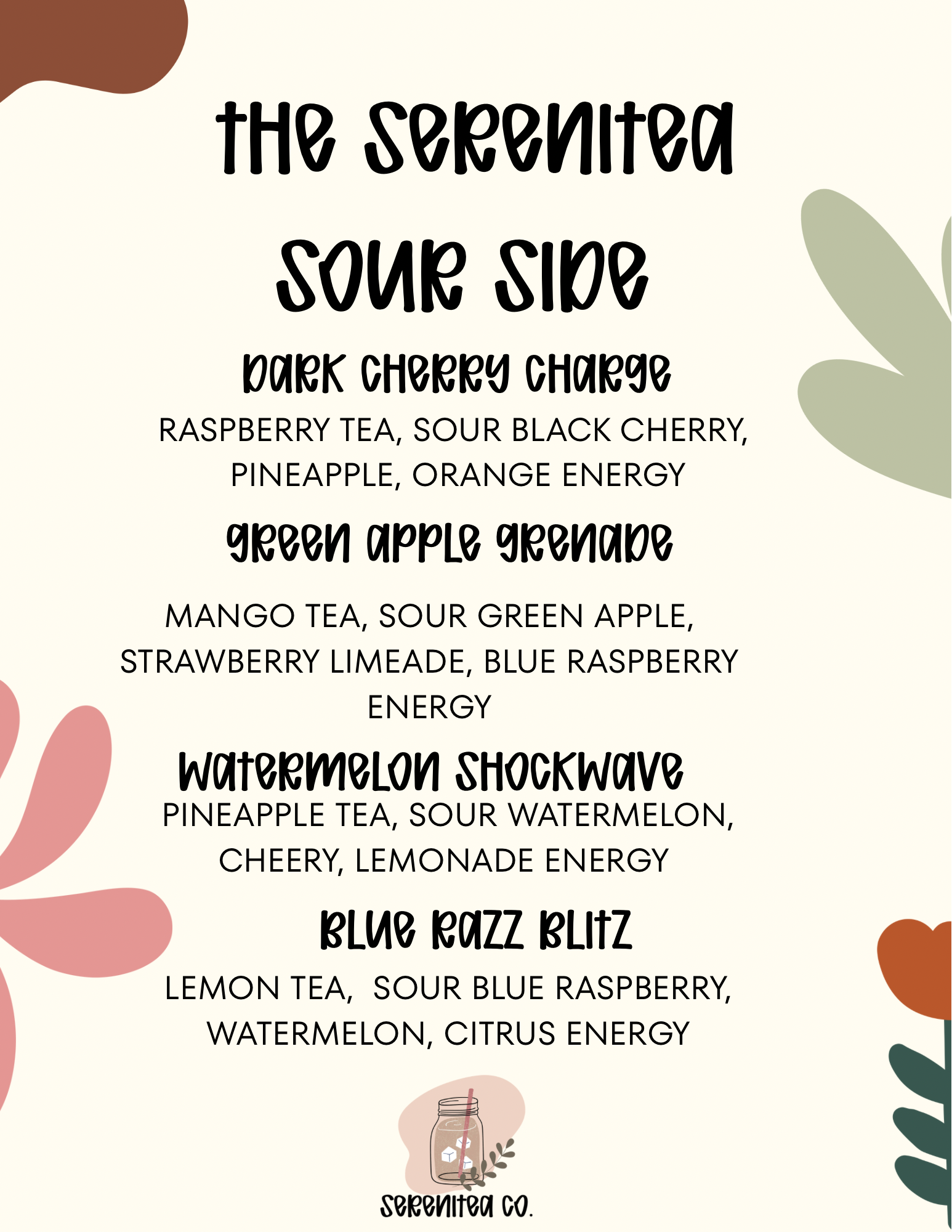 The SereniTea Sour Side