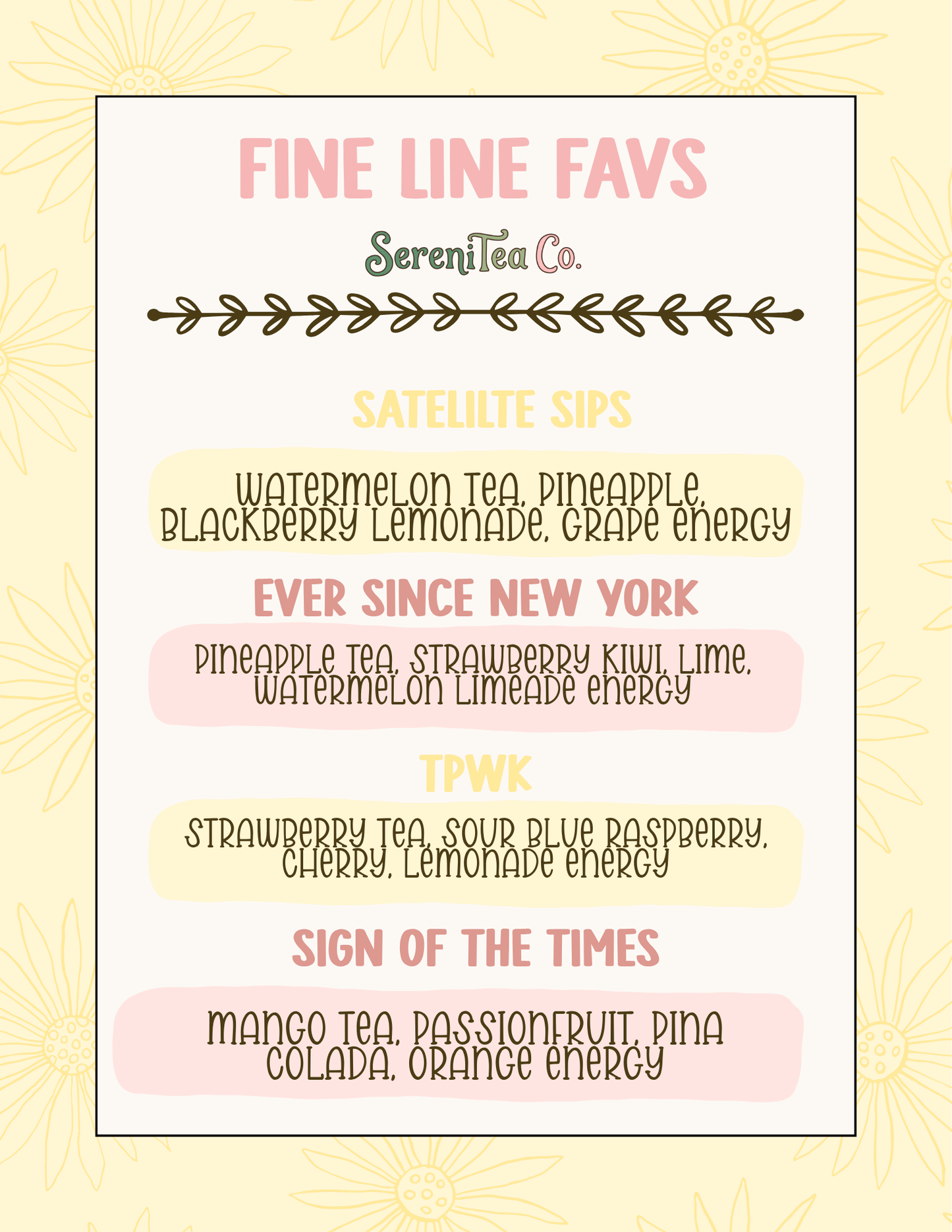 Fine Line Favs